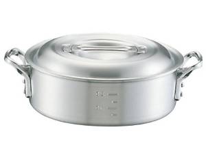 中尾アルミ製作所 アルミ キング 外輪鍋(目盛付)30cm 90300 1個