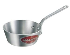 中尾アルミ製作所 アルミ キング テーパー鍋(目盛付)27cm 96000 1個の通販は 8,176円