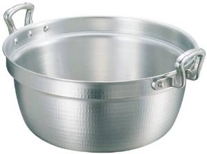 中尾アルミ製作所 アルミ キング 打出 料理鍋(目盛付)60cm 138300 1個