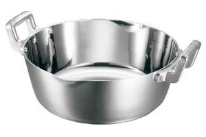 本間製作所 クラッド鋼 両手雪平鍋33cm【AYK6903】