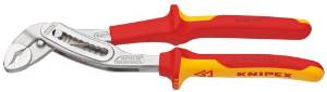クニペックス KNIPEX クニペックス 1000V絶縁ウォーターポンププライヤー アリゲーター 250mm   8806-250