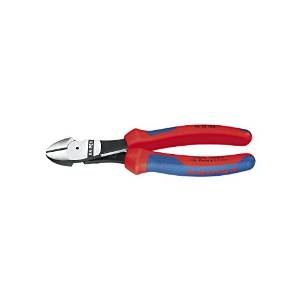 クニペックス KNIPEX クニペックス 強力型ニッパー バネ付 180mm   7412-180