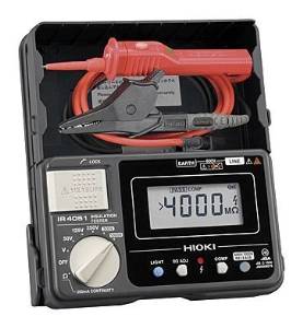 HIOKI 5レンジ絶縁抵抗計 スイッチ付きリード   IR4051-11の通販は 35,483円