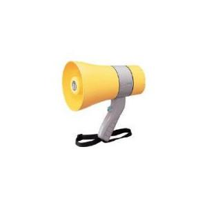 ユニペックス 防滴形メガホン 6W ホイッスル付   TR-215WA