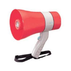 ユニペックス 防滴形メガホン 6W サイレン付   TR-215SA