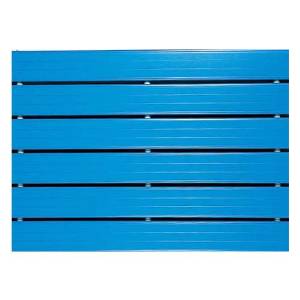 山崎産業 コンドル YSカラースノコセフティ抗菌L型(キャップ付)ブルー