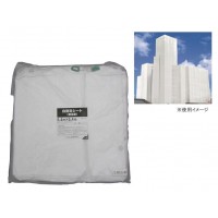 ユタカメイク ユタカ 白防炎シート普及型 5.4m×5.4m   B-245