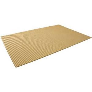 TRUSCO トラスコ中山 TRUSCO ジャバラマット 1200X1800mm ベージュ   TNC-1218BE   (P)