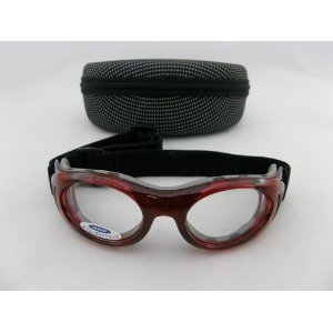 AXE(アックス) EYE PROTECTOR Sサイズ AEP02 RE レッドクリア