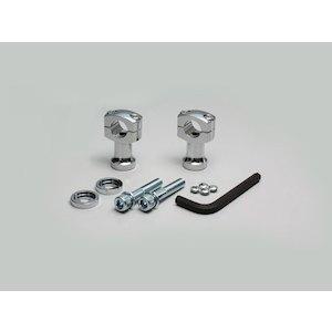 大阪単車用品工業 HB0532 2インチライザーポスト.ストレート クロームメッキ 直径1インチ(25.4mm)ハンドル用_ドラッグスター.シャドウ.スティード.マグナ250他
