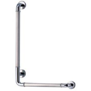 シロクマ L形丸棒ニギリバー 【右】Cr/ヘアーライン NO-802Rの通販は 29,422円