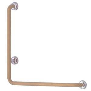 SHIROKUMA シロクマ L形丸棒ニギリバー 700×700 右Lオーク NO-851R