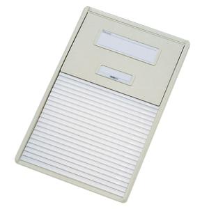 リヒトMED. カードインデックス A4(横1面)20名用 オフホワイトNCNN303-0084010-042-04の通販は