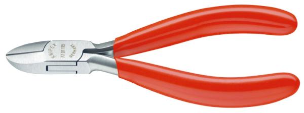 クニペックス KNIPEX 7701-115 エレクトロニクスニッパー (SB) 7701-115