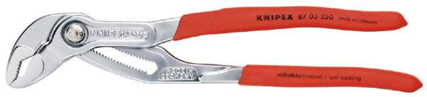 クニペックス KNIPEX 8703-250 コブラ ウォーターポンププライヤー (SB) 8703-250