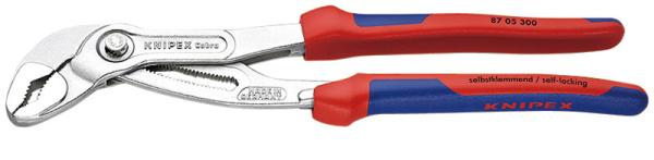 クニペックス KNIPEX 8705-300 コブラ ウォーターポンププライヤー 8705-300