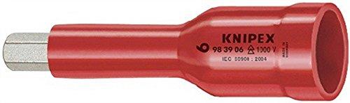 クニペックス KNIPEX 9839-05 (3/8SQ)絶縁ヘキサゴンソケット 1000V 9839-05