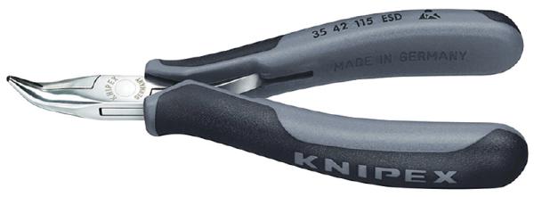 クニペックス KNIPEX 3542-115ESD エレクトロニクスプライヤー 3542-115ESD