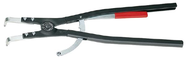 クニペックス KNIPEX 4620-A61 軸用スナップリングプライヤー 曲の通販は