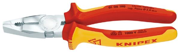クニペックス KNIPEX 0106-190 絶縁ペンチ 1000V 0106-190