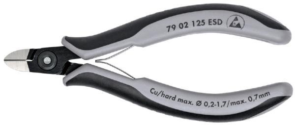 クニペックス KNIPEX 7902-125ESD エレクトロニクスニッパー 7,960円