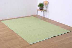 イケヒコ 洗える PPカーペット アウトドア ペット グリーン 本間8畳(約382×382cm)の通販は