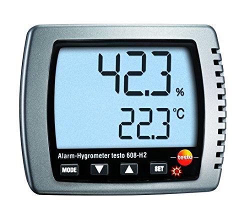 テストー testo608-H2 卓上式温湿度計(アラーム機能付) 0560 6082 1個
