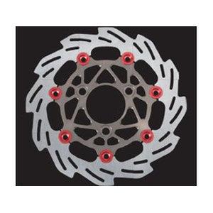 SHIFT UP PCX 220mmウェ-ブ F.ディスクロ-タ- TITAN/RD (250050-11)の通販は