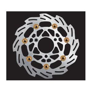 シフトアップ(Shift Up) GROM 220mmウェ-ブ F.ディスクロ-タ- SILVER/GD (260054-03)