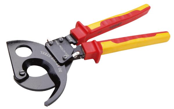 喜一工具 E12024 絶縁ラチェットケーブルカッター E12024 25,157円
