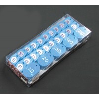 友屋 シンビ クローク札No01(50個セット)1〜50   ピンク【ZKL0906】