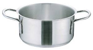 TKG テイケイジイ 遠藤商事 ムラノ インダクション 18-8外輪鍋(蓋無)20cm【ASTH903】