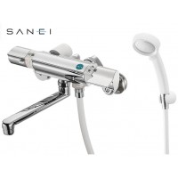 SANEI(旧社名:三栄水栓製作所) 三栄水栓 SANEI サーモシャワー混合栓(レイニー付)寒冷地 SK18121CTK-13 (4601bs)