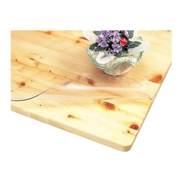 明和グラビア KMGK-9015 3点機能付透明テーブルマット 90cm×150cm×1mm 透明 (5241bd)