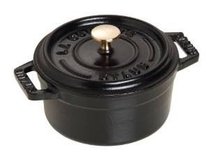 staub (ストウブ) ストウブ ピコ・ココット ラウンド10cm 黒40500-101【RST3401】