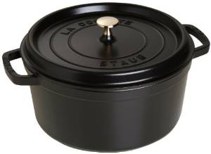 TKG テイケイジイ 遠藤商事 ストウブ ピコ・ココット ラウンド16cm 黒40509-480【RST3404】の通販は 15,152円