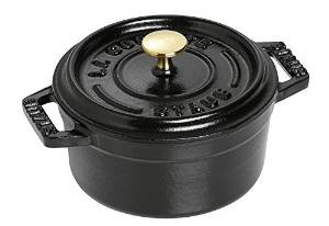 staub (ストウブ) ストウブ ピコ・ココット ラウンド20cm 黒40509-487【RST3406】