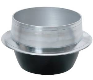 ナカオ アルミ鋳物 小釜 カン無20cm【QKM6720】