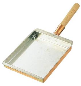 丸新銅器 1602405  マル新銅玉子焼関西型16.5cm