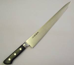 青木刃物 堺孝行 正夫 270 料理包丁 No.01004 堺孝行 青二鋼和