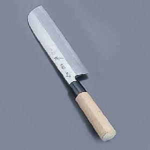 河村刃物 堺 菊守 極上 鎌形薄刃16.5cm【AKK2716】