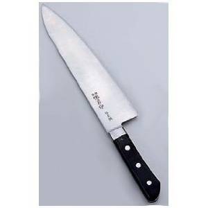 河村刃物 堺菊守日本鋼(口金付)洋出刃18cm【AKK5801】