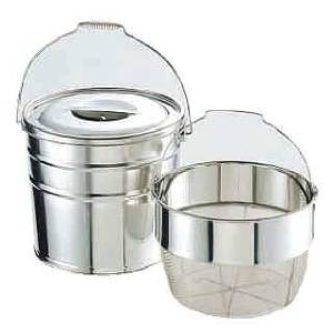 ミネックスメタル 18-8バケットII洗いカゴタイプ18L 荒目【JBK02183】