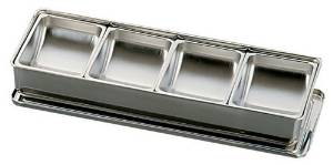 本間製作所 18-8船型ヤクミ入 4ヶ入長【AYK40004】