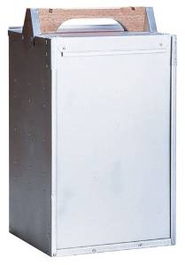 三宝産業 YUKIWA HACCP 18-8 深型角キッチンポット 18cm 目盛付 