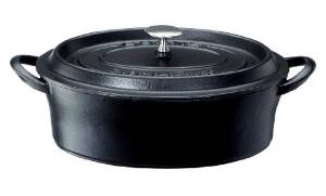 イシガキ(Ishigaki) TKG ボンボネールココットオーバル26cm 黒 ABVB610 ABVB610