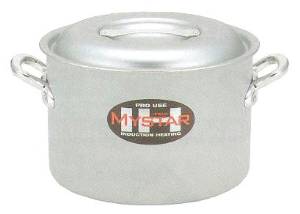 北陸アルミニウム アルミ プロマイスターIH 半寸胴鍋18cm【AHV9201】の通販は 10,971円