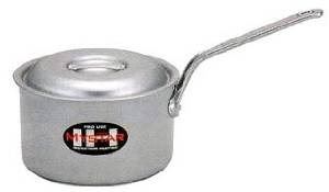 北陸アルミニウム アルミ プロマイスターIH 片手深型鍋18cm【AKTA301】