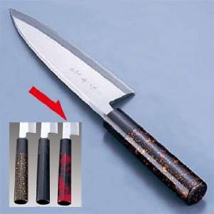 インテックカネキ 歌舞伎調和庖丁 忠舟 出刃16.5cm 茜【ATD0206】