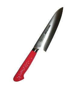 ハセガワ 抗菌カラー庖丁 牛刀 18cmMGK-180  レッド【AKL09183A】